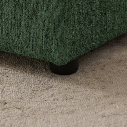 55" Oversized Pet Sofa – Premium Olive Green Linen Orthopedic Lounge Couch for Medium & Large Dogs
